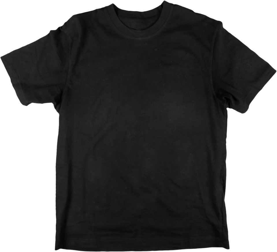 Black T-Shirt Isolated